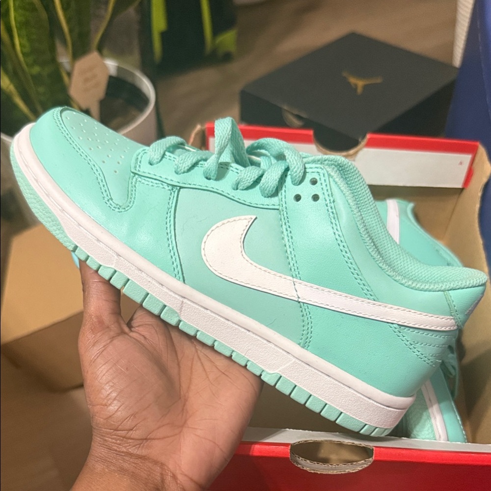 Nike Kids Sneakers in Mint and White